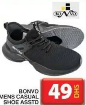 Grand Hyper Market BONVO MENS CASUAL SHOE ASSTD offer