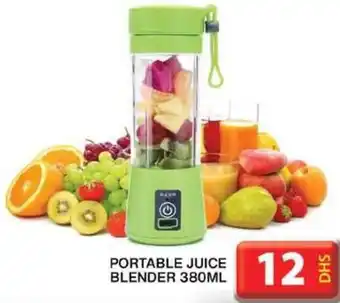 Grand Hyper Market PORTABLE JUICE BLENDER 380ML offer
