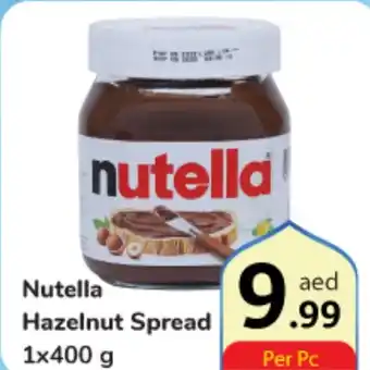 Day To Day Nutella Hazelnut Spread 1x400 g offer