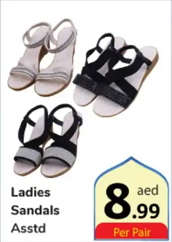 Day To Day Ladies Sandals Asstd offer