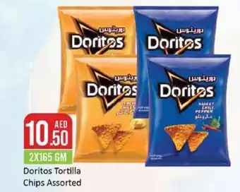 West Zone Supermarket Doritos Tortilla Chips Assorted 2X165 GM offer