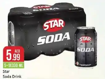 West Zone Supermarket Star Soda Drink 5+1X330 ML offer