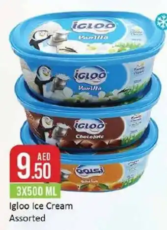 West Zone Supermarket Igloo Ice Cream Assorted 3X500 ML offer