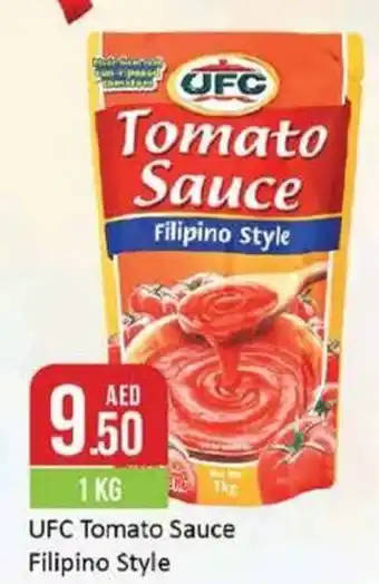 West Zone Supermarket UFC Tomato Sauce Filipino Style 1KG offer