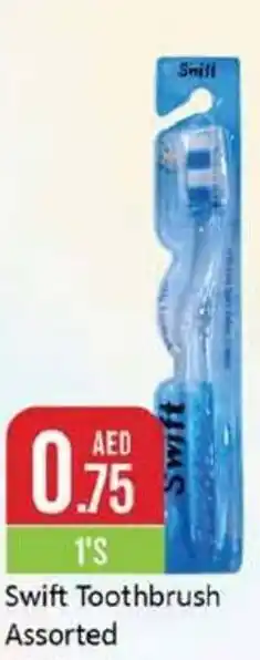 West Zone Supermarket Swift Toothbrush Assorted 1S offer