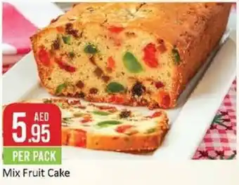West Zone Supermarket Mix Fruit Cake PER PACK offer