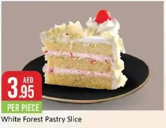 West Zone Supermarket White Forest Pastry Slice PER PIECE offer