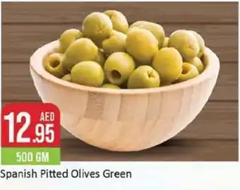 West Zone Supermarket Spanish Pitted Olives Green 500gm offer