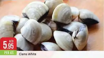 West Zone Supermarket Clams White PER KG offer