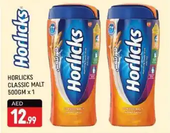 Shaklan HORLICKS CLASSIC MALT 500GM x 1 offer