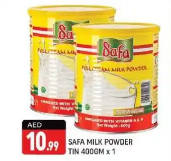Shaklan SAFA MILK POWDER TIN 400GM x 1 offer
