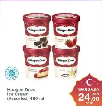 Choithrams Haagen Dazs Ice Cream Assorted 460 ml offer