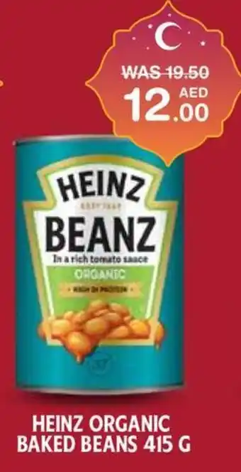 Choithrams HEINZ ORGANIC BAKED BEANS 415 G offer