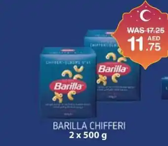 Choithrams BARILLA CHIFFERI 2 x 500 g offer