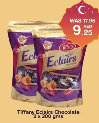 Choithrams Tiffany Eclairs Chocolate 2 x 300 gms offer