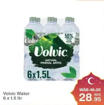Choithrams Volvic Water 6 x 1.5 ltr offer