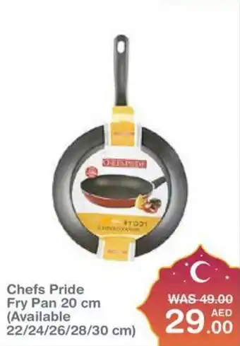 Choithrams Chefs Pride Fry Pan 20 cm offer