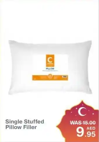 Choithrams Single Stuffed Pillow Filler offer