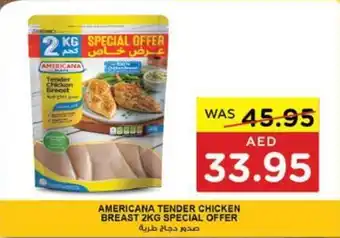 Spar AMERICANA TENDER CHICKEN BREAST 2KG SPECIAL OFFER offer