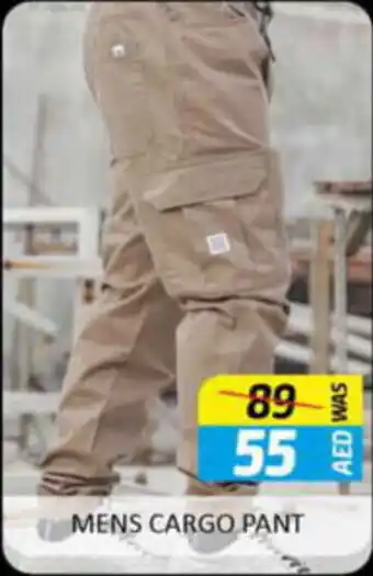Al Madina Hypermarket MENS CARGO PANT offer
