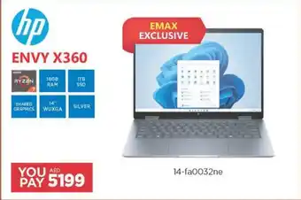 Emax hp ENVY X360 offer