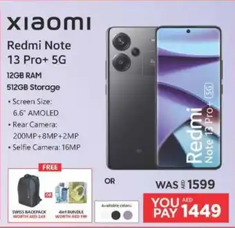 Emax Xiaomi Redmi Note 13 Pro+ 5G 12GB RAM 512GB Storage offer