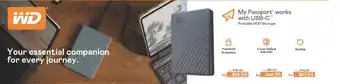 Emax My Passport works with USB C Portable HDD Storage 2TB offer