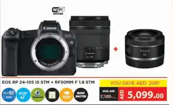 Emax EOS RP 24 105 IS STM + RF50MM F 1.8 STM offer