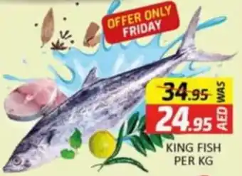 Al Madina KING FISH PER KG offer