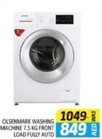 Al Madina OLSENMARK WASHING F L MACHINE 7.5 KG FRONT LOAD FULLY AUTO offer