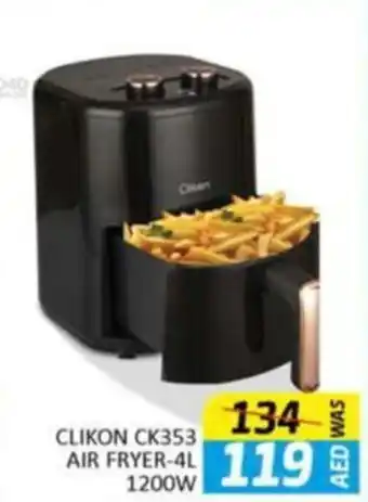 Al Madina CLIKON CK353 AIR FRYER 4L 1200W offer