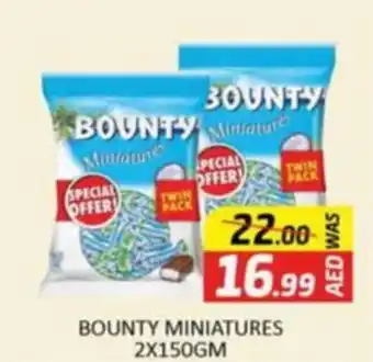 Al Madina BOUNTY MINIATURES 2X150GM offer