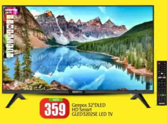 Bigmart Geepas 32'DLED HD Smart GLED3202SE LED TV offer