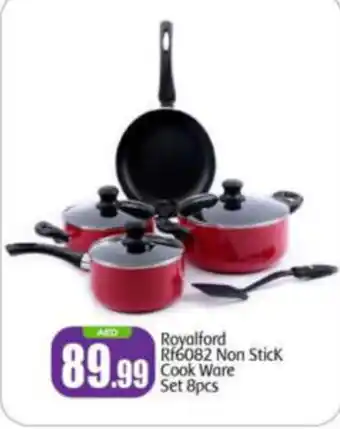 Bigmart Royalford Rf6082 Non Stick Cook Ware Set 8pcs offer