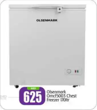 Bigmart Olsenmark Omcf5003 Chest Freezer 170Ltr offer