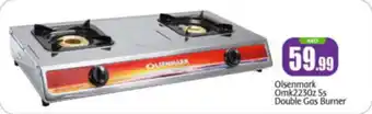Bigmart Olsenmark Omk2230z Ss Double Gas Burner offer