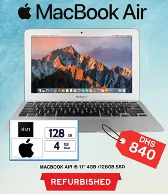 Grand Hyper Market MACBOOK AIR 15 11" 4GB / 128GB SSD offer