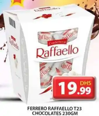 Grand Hyper Market FERRERO RAFFAELLO T23 CHOCOLATES 230GM offer