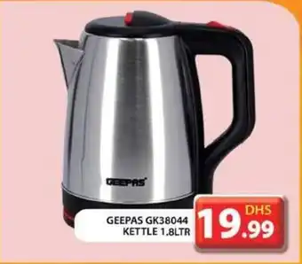 Grand Hyper Market GEEPAS GK38044 KETTLE 1.8LTR offer