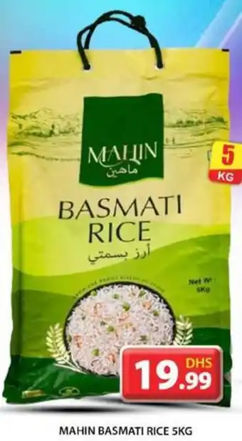 Grand Hyper Market MAHIN BASMATI RICE 5KG offer