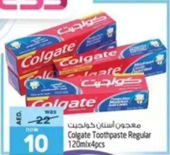 Safari Hypermarket Colgate Toothpaste Regular 120ml x 4pcs offer