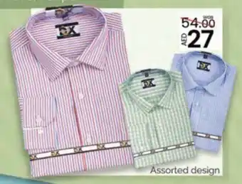 KM Trading Men's formal shirt Full sleeve, Per pc Assorted design offer