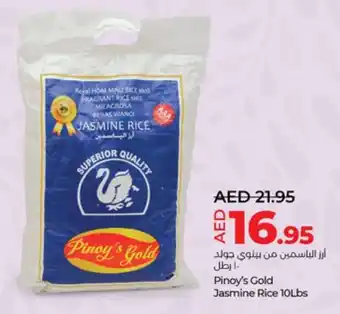 Lulu Hypermarket Pinoy's Gold Jasmine Rice 10Lbs offer