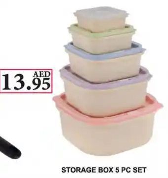 Almaya supermarket STORAGE BOX 5 PC SET offer