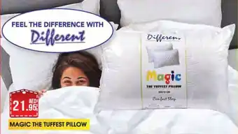 Almaya supermarket MAGIC THE TUFFEST PILLOW offer