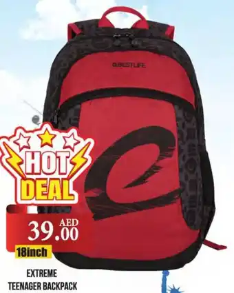 Almaya supermarket EXTREME TEENAGER BACKPACK 18inch offer