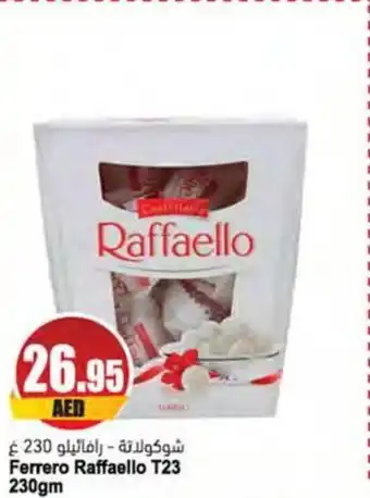 Almaya supermarket Ferrero Raffaello T23 230gm offer