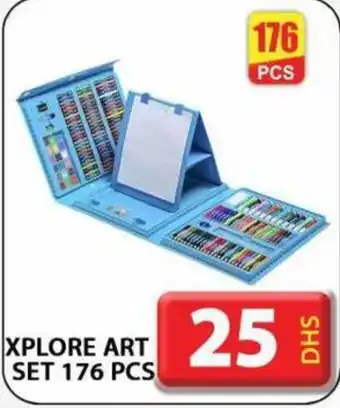 Grand Mall Sharjah XPLORE ART SET 176 PCS offer