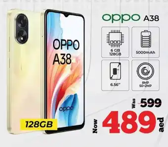 Kenz Hypermarket Oppo A38 128GB offer