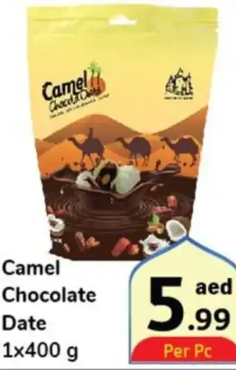 Day To Day Camel Chocolate Date 1x400 g offer